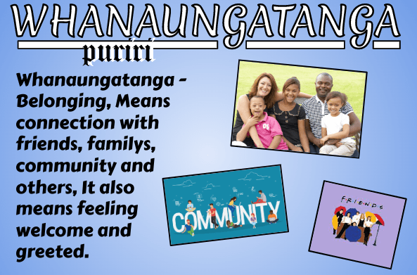 Whanaungatanga – Values !! – Junior @ Wesley Intermediate